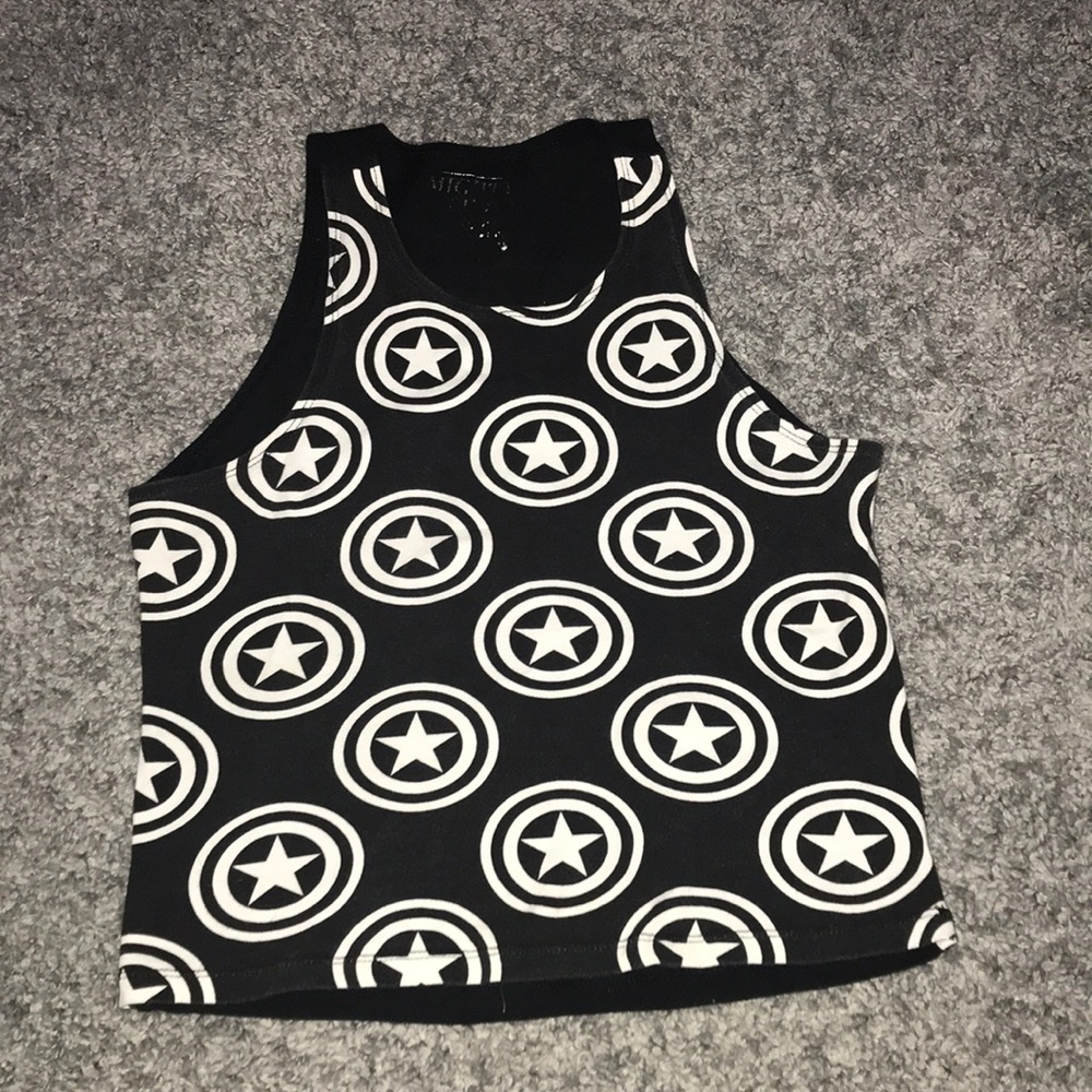 Captain America Tank Top